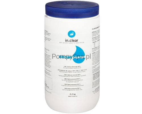 Sól Bromowa BromiCharge do Jacuzzi | Gecko in.clear 2,2 kg